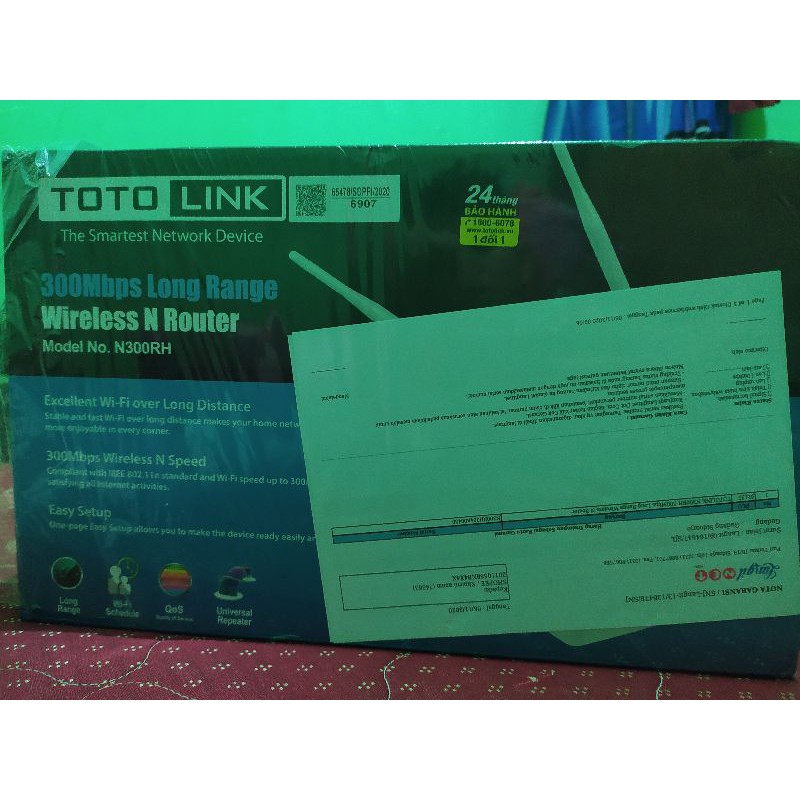 TOTOLINK N300RH Bekas Rasa Baru