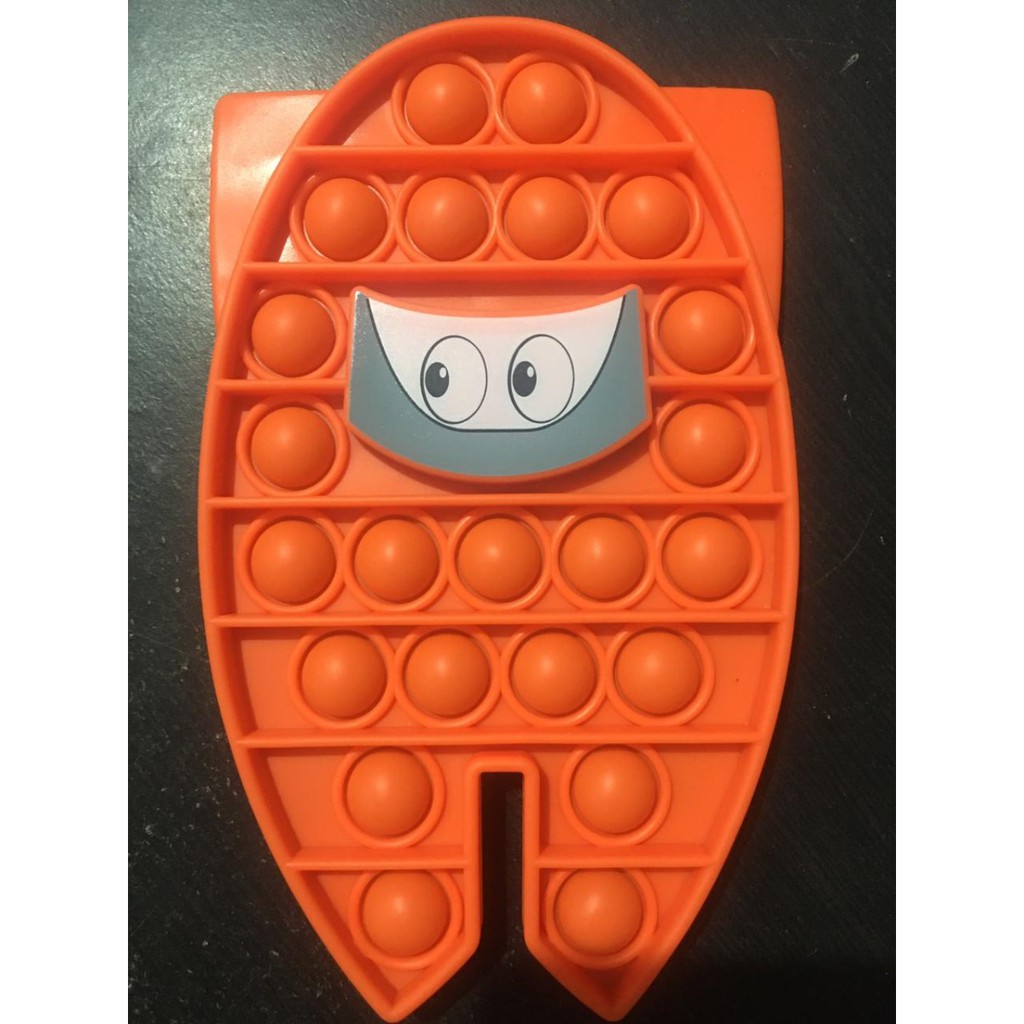 POP ITS ASTRONOT AMONG US - MAINAN PENGHILANG STRESS - DIBUNGKUS PLASTIK TEBAL