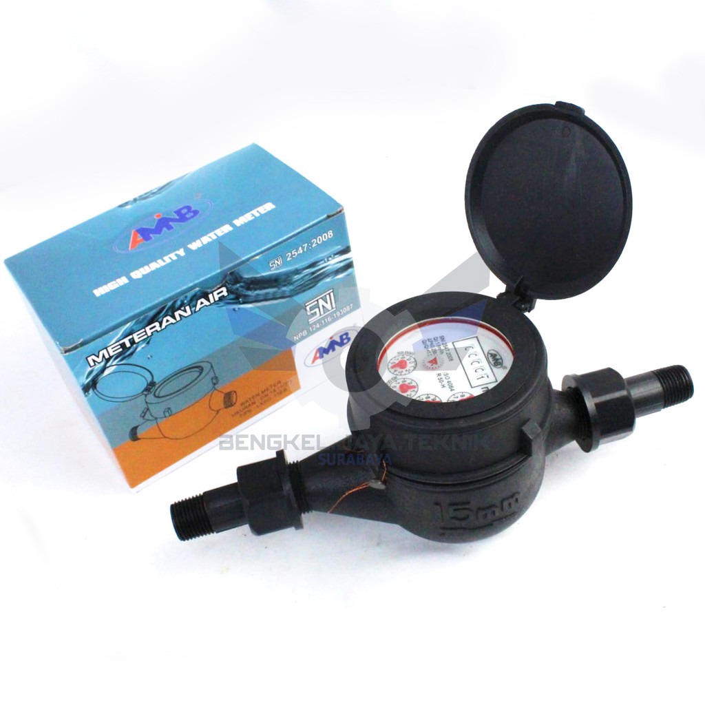 Meteran Air PVC 1/2 inch / Meteran Air PDAM Nilon 1/2"