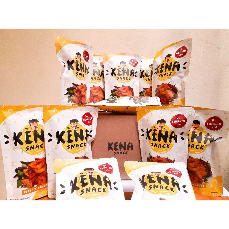 

KERIPIK SINGKONG - KENA (SPICY) (PARTY PACKAGE isi 12pcs)