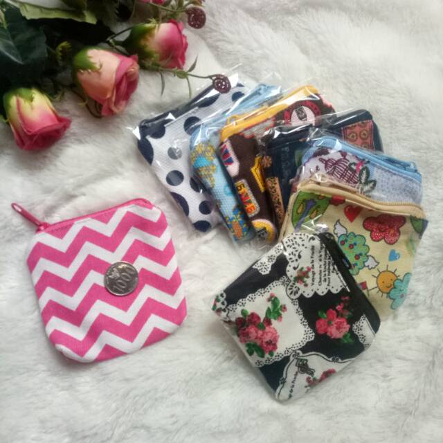 Souvenir pouch kanvas souvenir murah souvenir pouch koin Souvenir pouch kanvas souvenir murah souvenir pouch koin