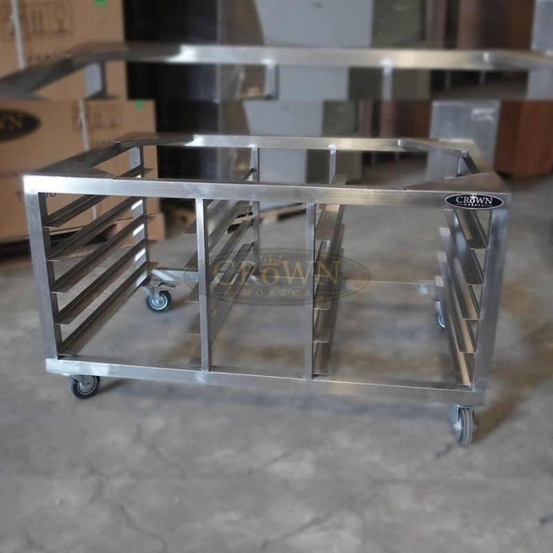 Kaki Oven 1 Deck 2 Tray Full Stainless