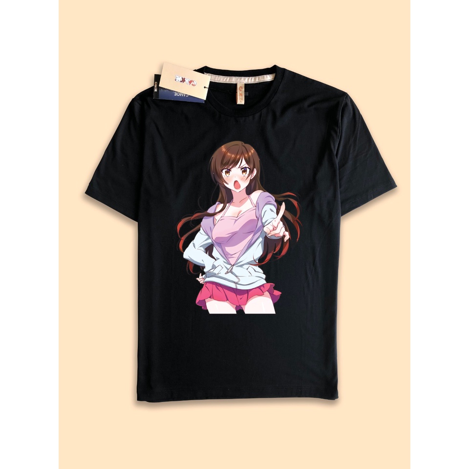 Kaos Tshirt Anime Kanojo Okarishimasu Chizuru Mizuhara