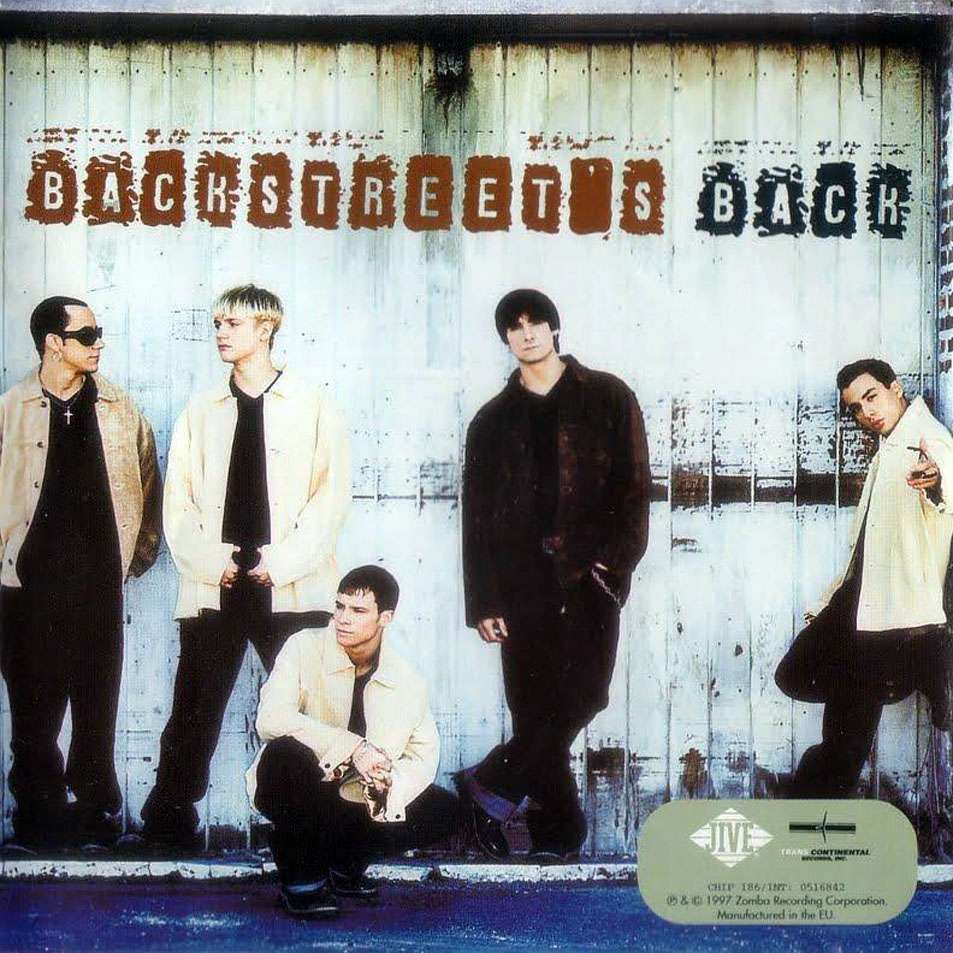 CD MUSIC BACKSTREET BOYS - BACKSTREET'S BACK