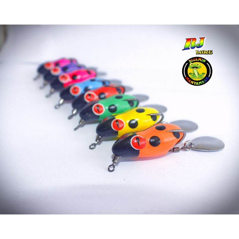 Umpan pancing / Umpan Casting / Soft frog (RJ Lure)