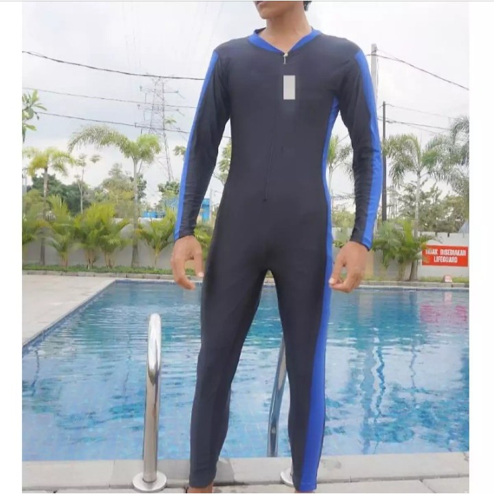 Baju Renang Dewasa Lengan Panjang - Diving Dewasa Unisex