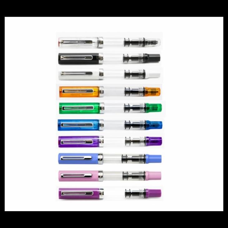 

TWSBI ECO FOUNTAIN PENS - CLEAR, WHITE, BLACK, LE KODE 483