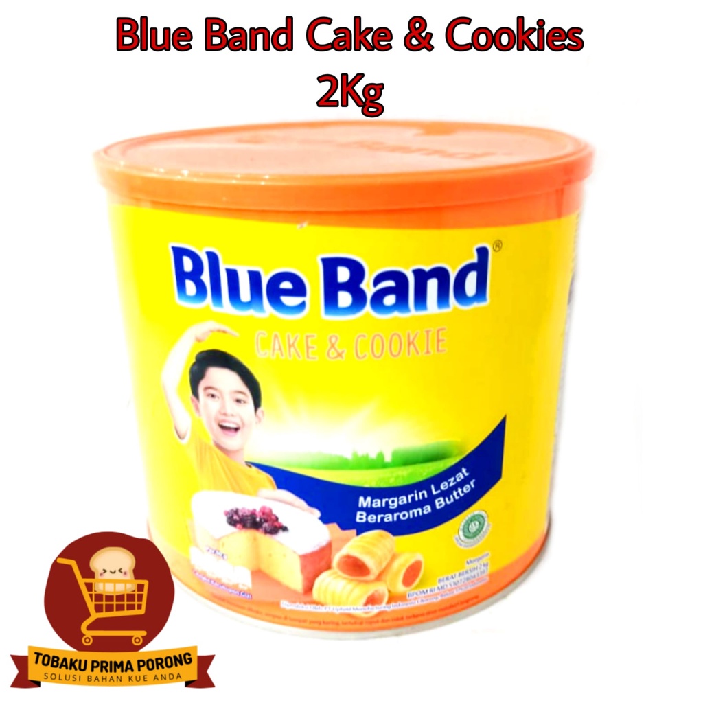 

BLUE BAND CAKE & COOKIES 2 KG - margarine dan mentega