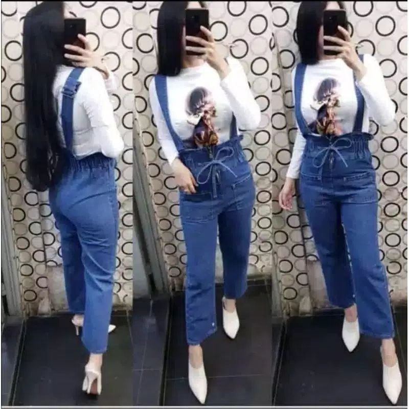 Baju Kodok Overall Celana Wanita Jumpsuit Baju Monyet