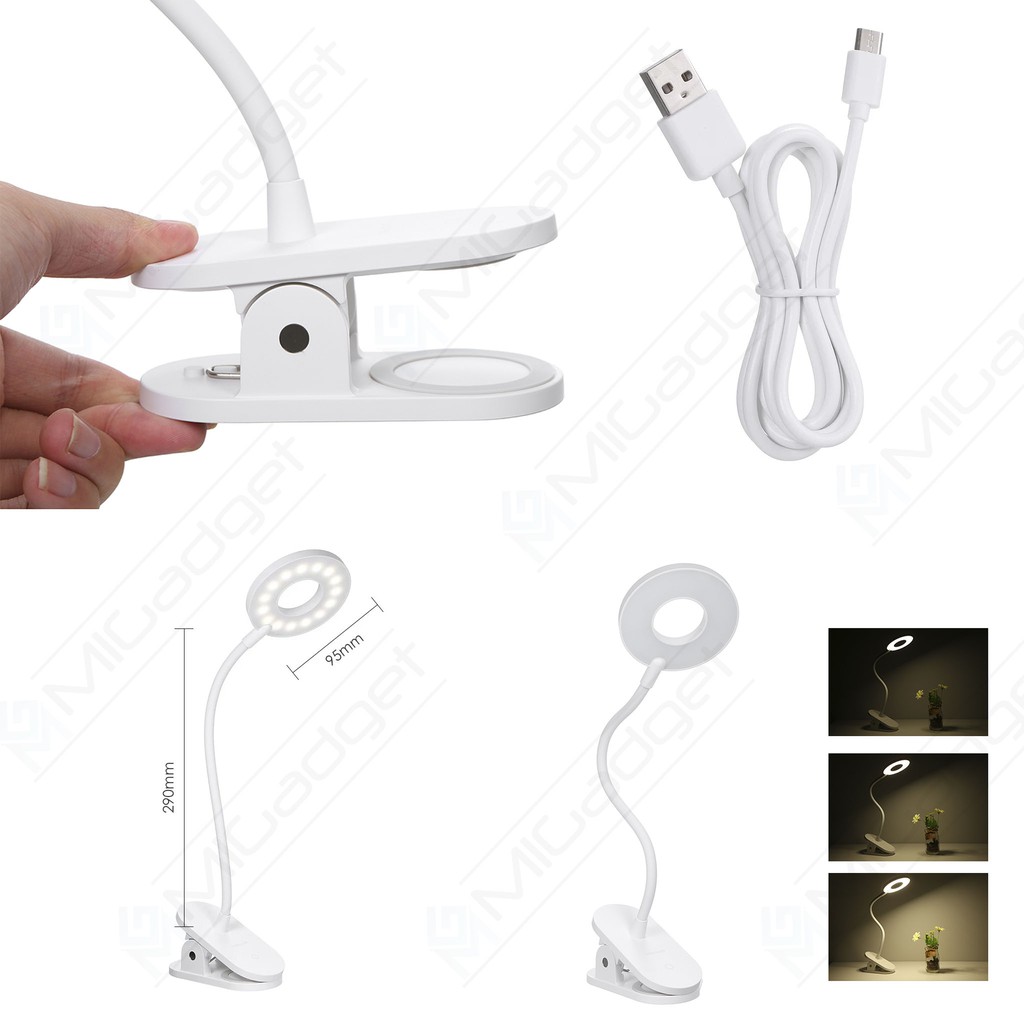 Yeelight LED Rechargeable Clip On Table Lamp - YLTD10YL