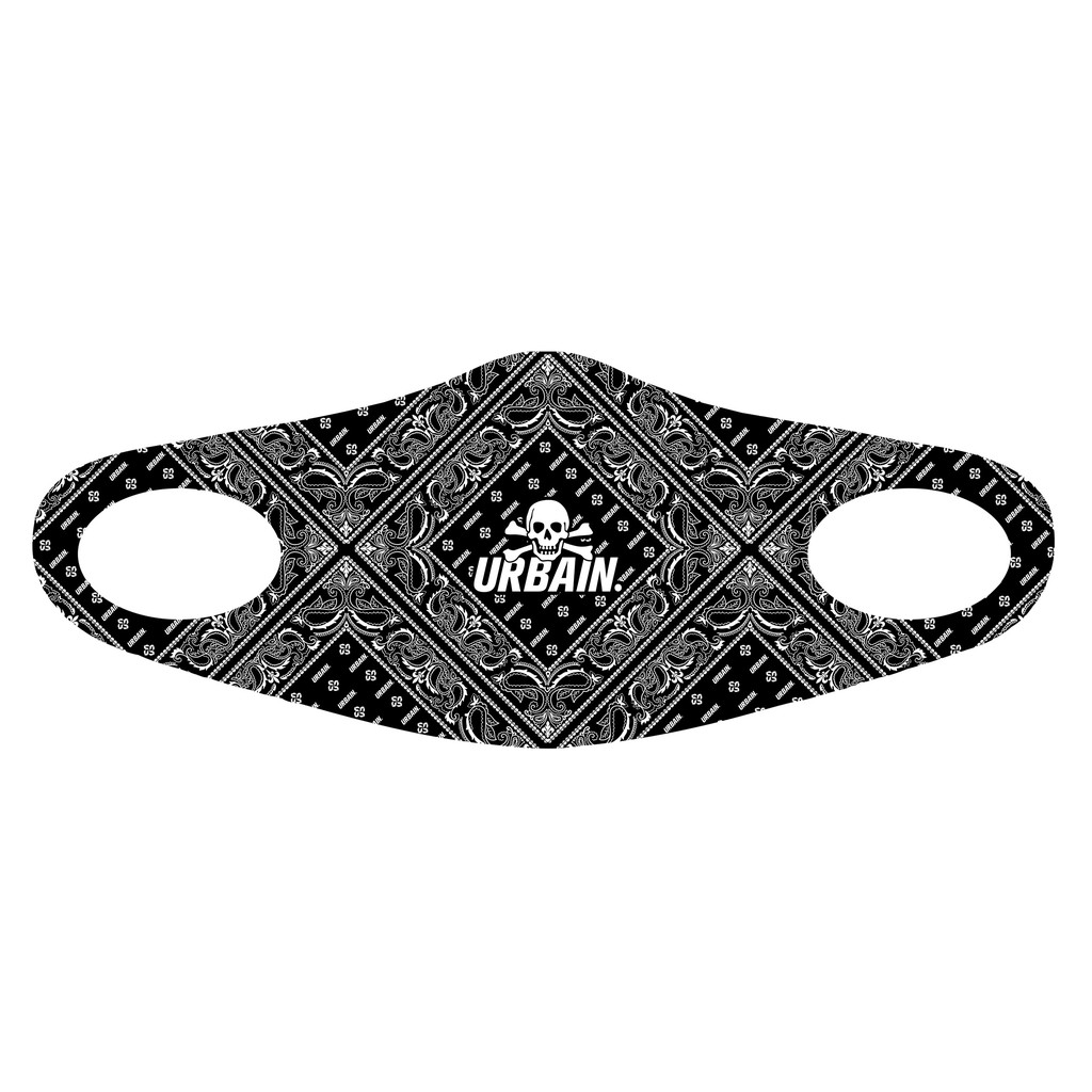 

Urbain Scuba Masker - Skull - Black