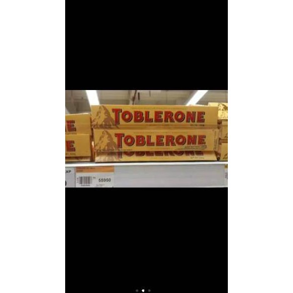 

[COD] COKLAT TOBLERONE 200GR WHITE - DARK - MILK