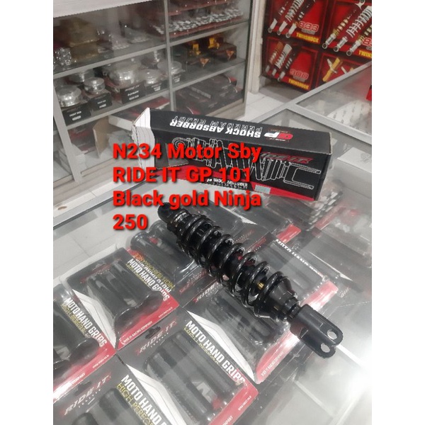 Shock monoshock RIDE IT GP 101 Black Gold Ninja 250