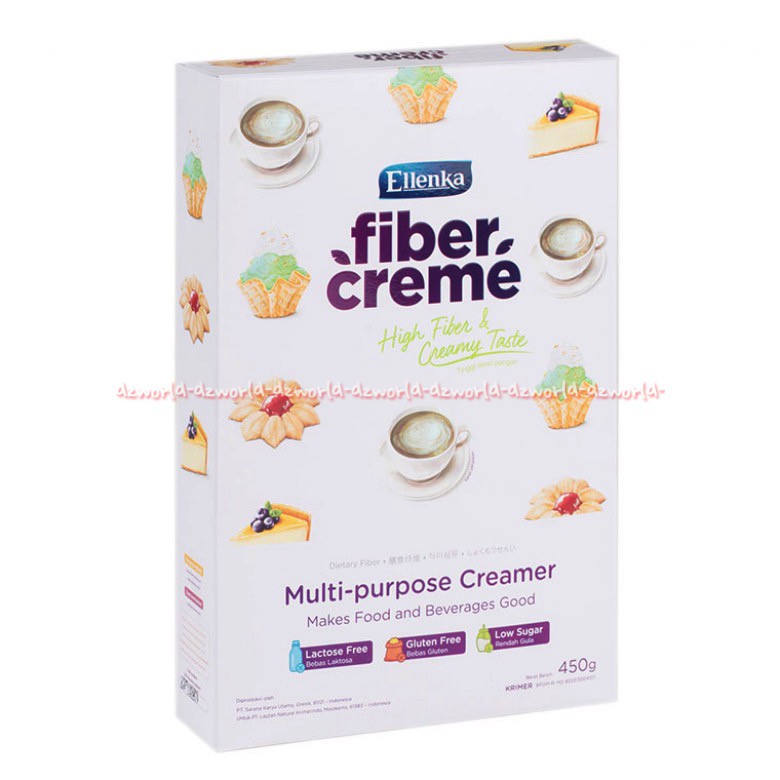 

IO Ellenka Fiber Cream Dus 450gr Serat Pangan Rendah Kalori Dalam Bentuk Cremer Elenka Kemasan Kotak