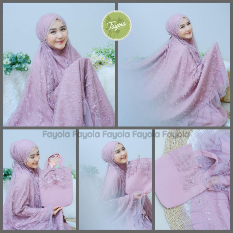 MUKENA PREMIER + MUKENA RUSIA ori by FAYOLA