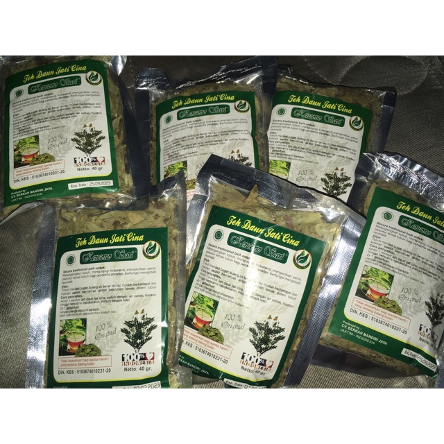 

Paket Jualan Teh Daun Jati Cina/Teh Pelangsing Badan 300pcs