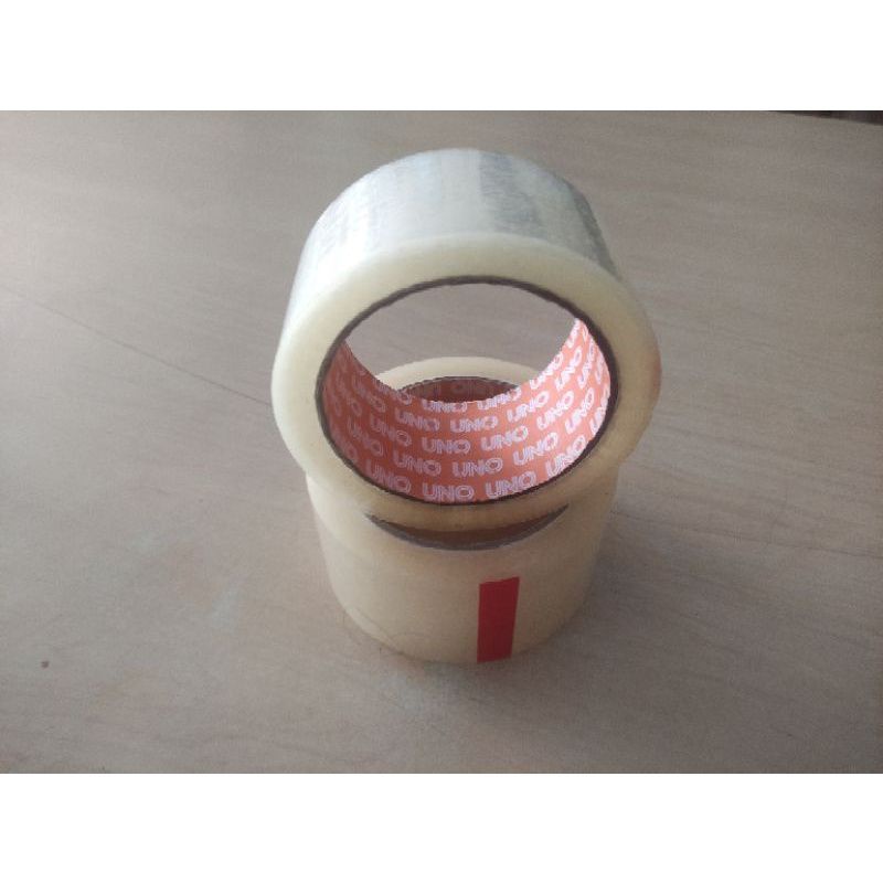 Lakban Bening Tape UNO 90yard/48MM