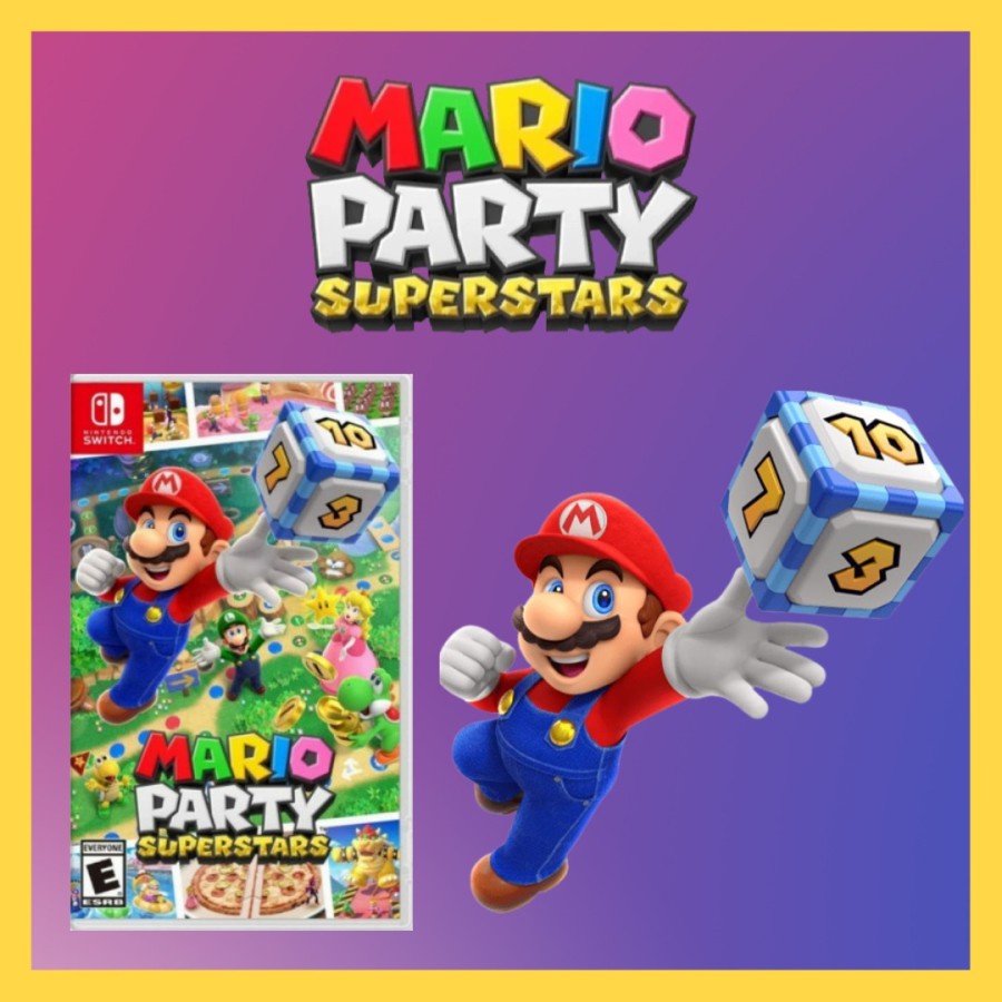 Mario Party Superstar Nintendo Switch/Kaset Nintendo Switch