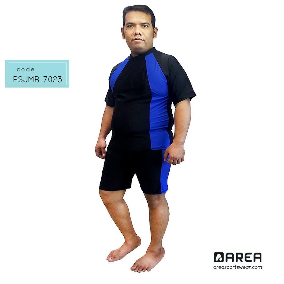 ➭ Baju Renang Pria Dewasa Setelan Jumbo Baju Renang Big Size ✾