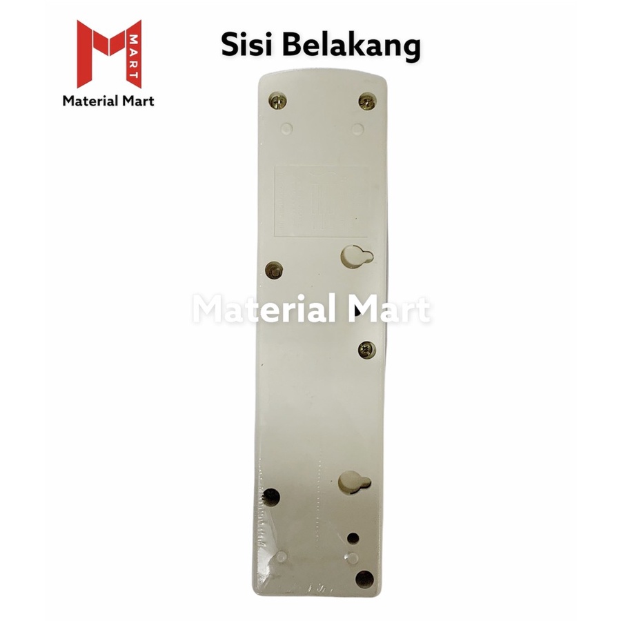 Stop Kontak Saklar Uticon 3 Lubang | Stop Kontak Arde 3 Lubang On Off | Material Mart