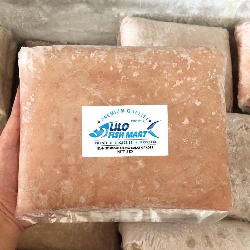

10kg Ikan Tenggiri Giling Bulat Super Grade 1 DISKON 5%