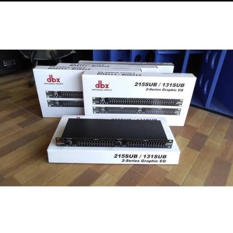 Equaliser DBX 215SUB equaliser Dbx 215 + subwoofer dbx 215 sub(BISA BAYAR DI TEMPAT)