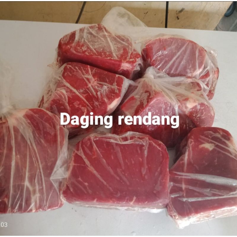 DAGING UNTUK RENDANG TANPA LEMAK 1 kg (HALLAL)