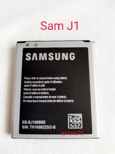 Baterai Samsung J1 J100  J1-2015 J1 2015 baterai EB-BJ100BBE Original