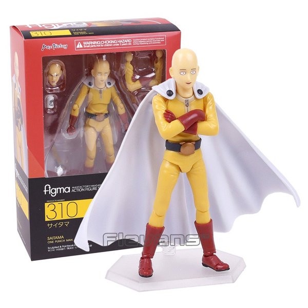 Figma Saitama One Punch Man Action Figure figma 310 one punch man saitama