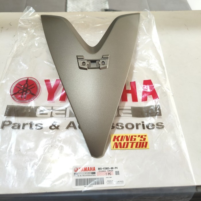 COVER FRONT, TAMENG DEPAN AEROX 155 ABU DOFF (B65-P4) ASLI YAMAHA