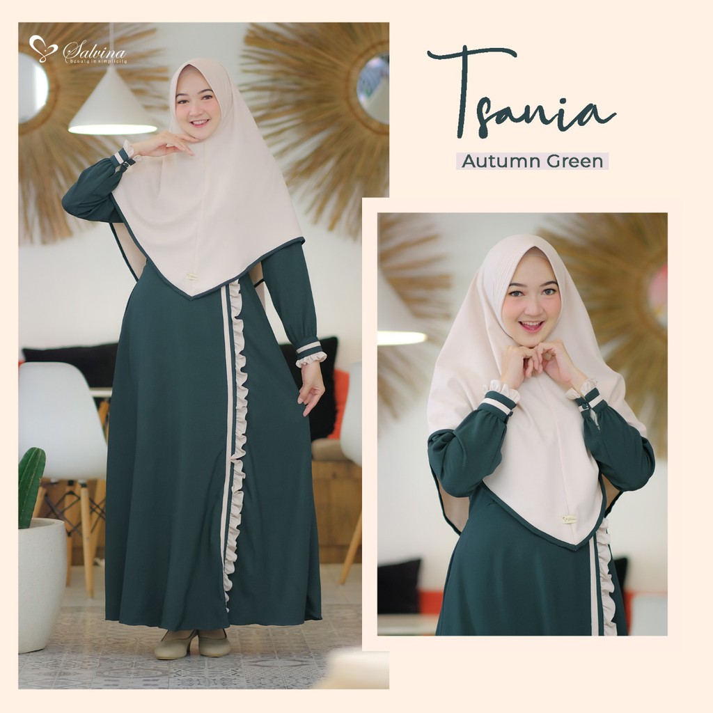 Salvina Tsania Dress Autmn Green