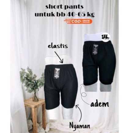 LEJING CELANA LEGING PENDEK IMPORT/ LEGGING SHOT STRIT SOT