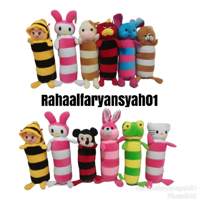 Boneka Guling Mini Karakter