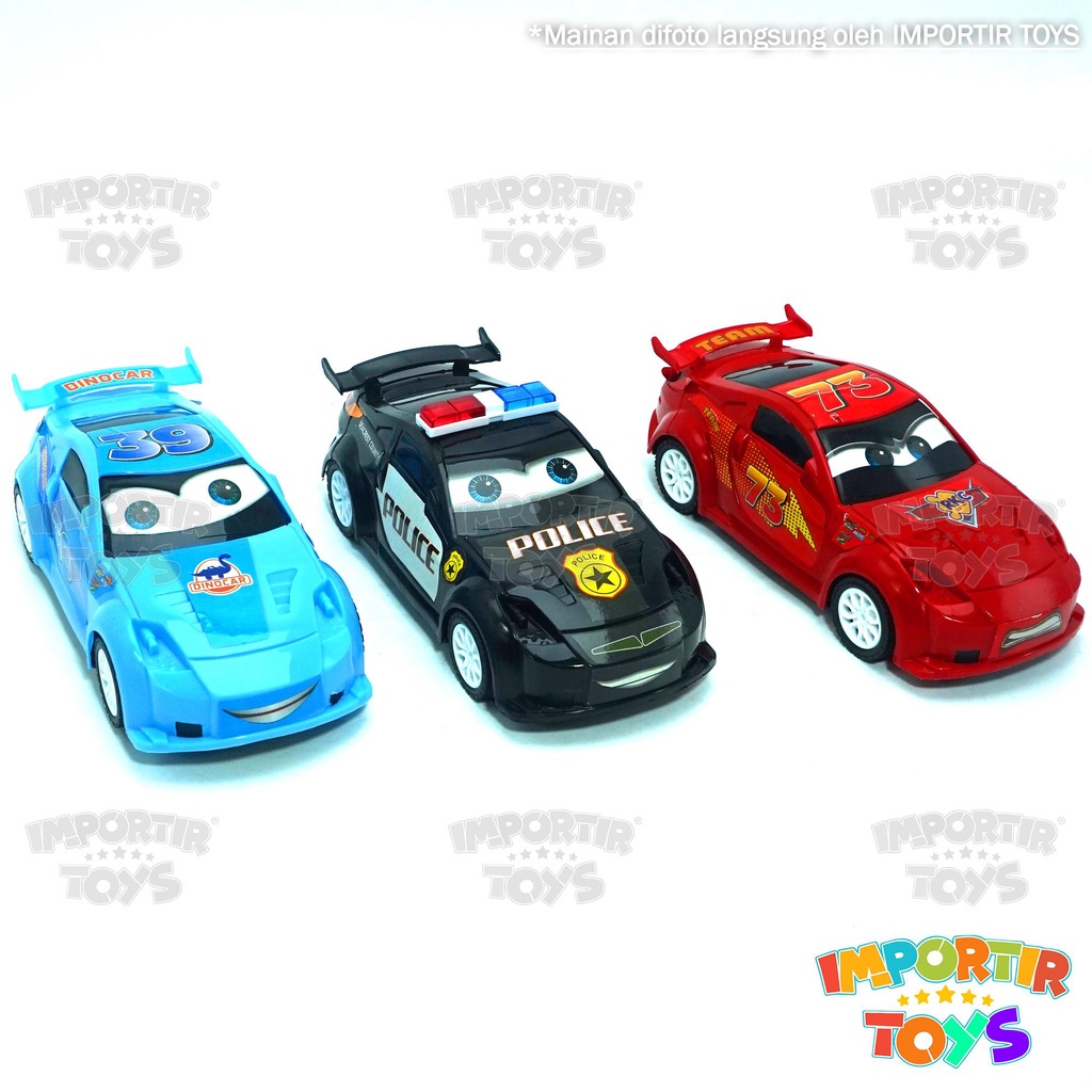 Mainan Mobil-mobilan Anak Dinocar Cars Police Toys kid Car Boys