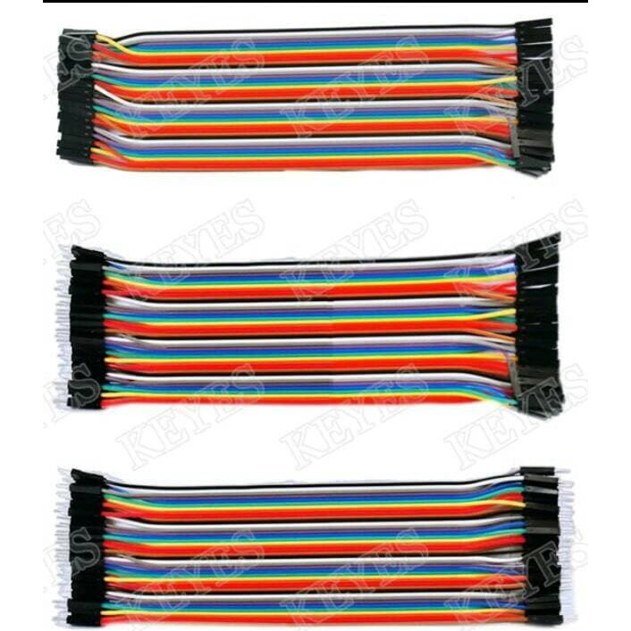 Kabel Jumper 40 Pcs (20Cm) Breadboard-Arduino