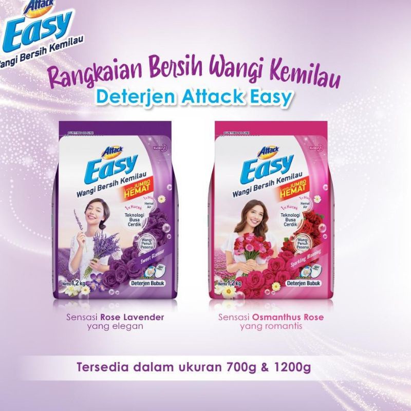 Attack Easy Deterjen Bubuk 700 g