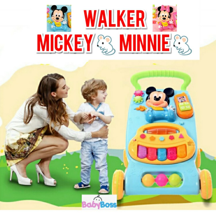 mickey mouse baby walker