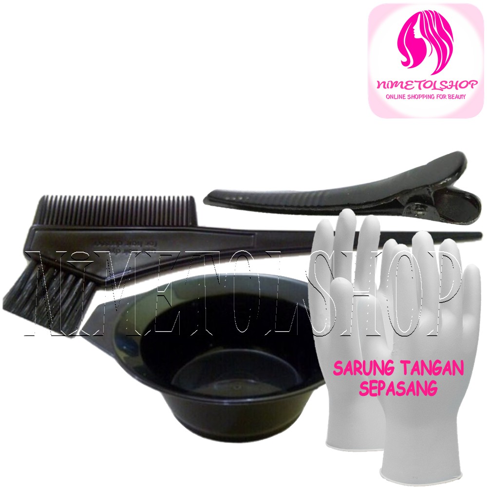 Sisir Semir Rambut  Cat Bleaching  Rebonding Smoothing 