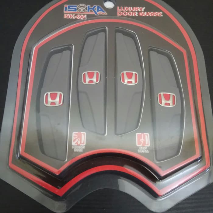 Doorguard Logo Honda / karet pengaman samping pintu mobil Honda