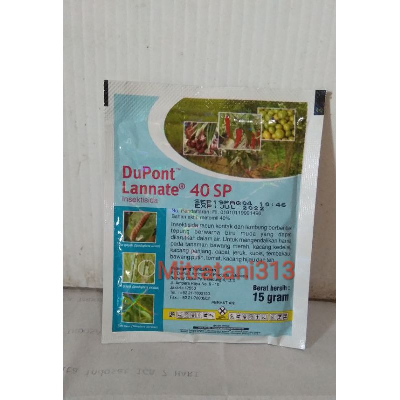 DUPONT LANNATE INSEKTISIDA 40 SP 15 GRAM