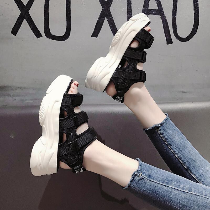 1001 SEPATU TRISTRAP WANITA !!! - HITAM