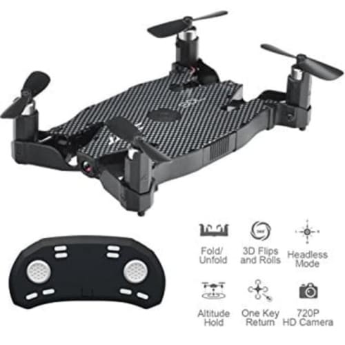 Drone JJRC H49 SOL Selfie HD Camera Ultrathin Foldable 2.4Ghz 6Axis - Putih