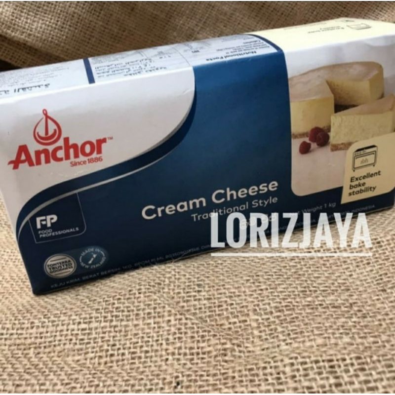 

REPACK!!! ANCHOR CREAM CHEESE 1KG