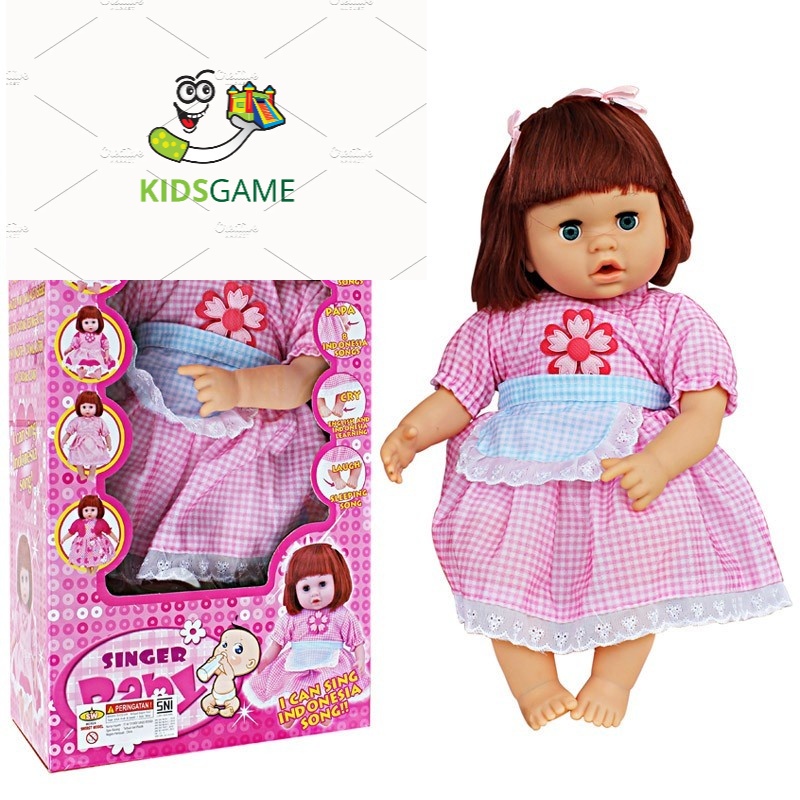 Mainan Permainan Maenan Edukasi Boneka Barbie Bayi Baby Doll Babydoll Babydol Baby Dol Montessori To