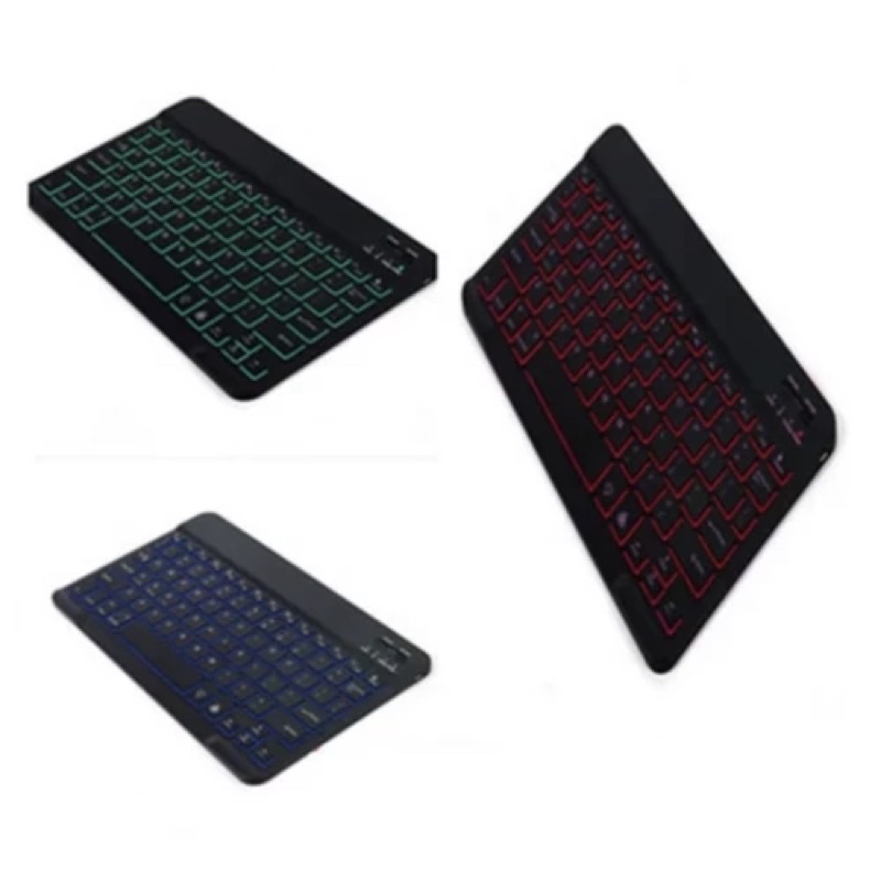 Mini Wireless Bluetooth Keyboard LED Slim Thin hp laptop tablet