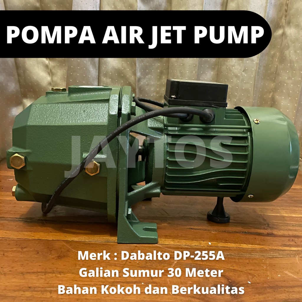 Pompa Air Otomatis Jet Pump Dabalto Dp 255a Non Tabung Garansi 1 Tahun Berkualitas Shopee Indonesia