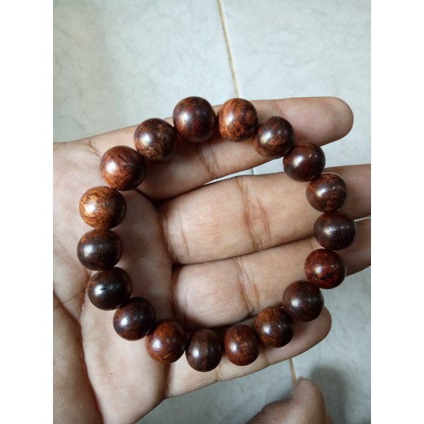 Dijual gelang kayu laka menang kalimantan 12 mm Diskon