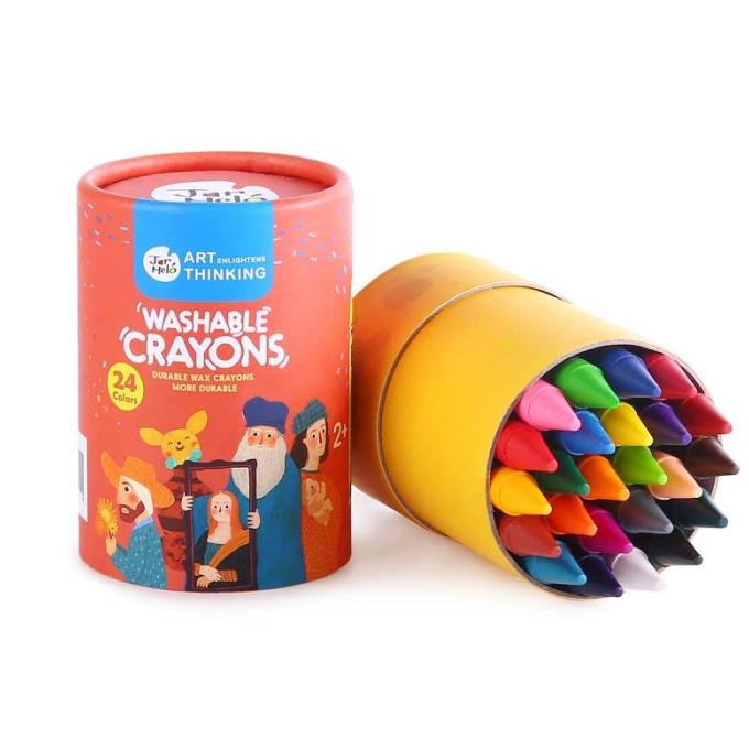 

Joan Miro Washable Crayon 24 Color Krayon Anak Krayon Set