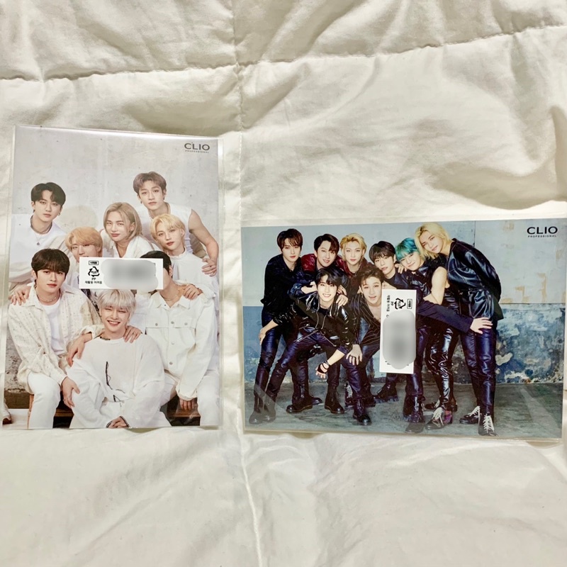 Stray Kids SKZ - Clio Japan Group Postcard Mild & Spicy PC Grup ot8 - Benefit Qoo10 Jp Official