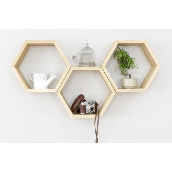Rak Hexagonal / Rak dinding